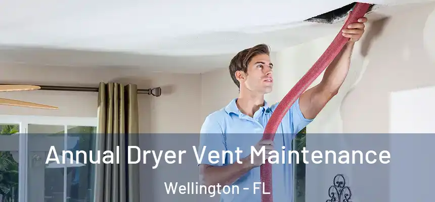 Annual Dryer Vent Maintenance Wellington - FL