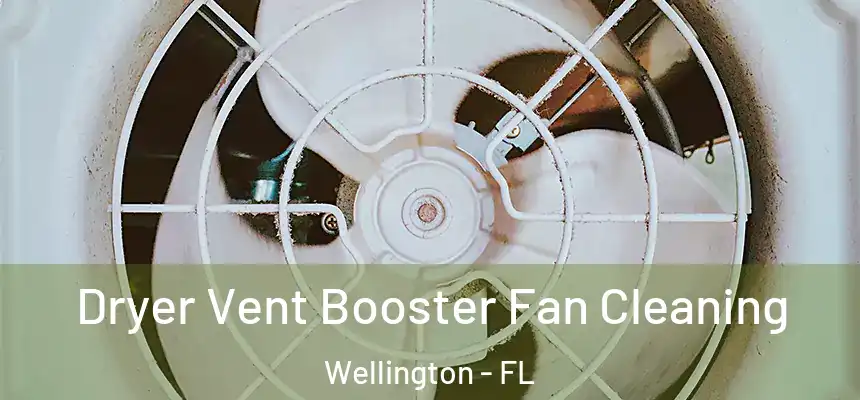 Dryer Vent Booster Fan Cleaning Wellington - FL